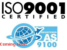 ISO 9001 og AS 9100 certificeret leverandør
